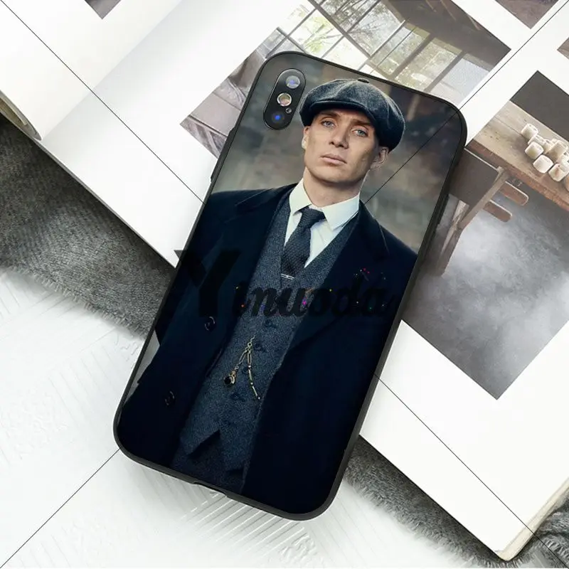 Yinuoda Томас Шелби Peaky bliners мягкий чехол для телефона Apple iPhone 8 7 6S Plus X XS MAX 5 5S SE XR 11 11pro максимальный чехол