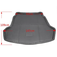 car rear trunk cargo liner boot mat floor tray carpet mud protector cover for kia optima k5 2016 2017 auto car accessories