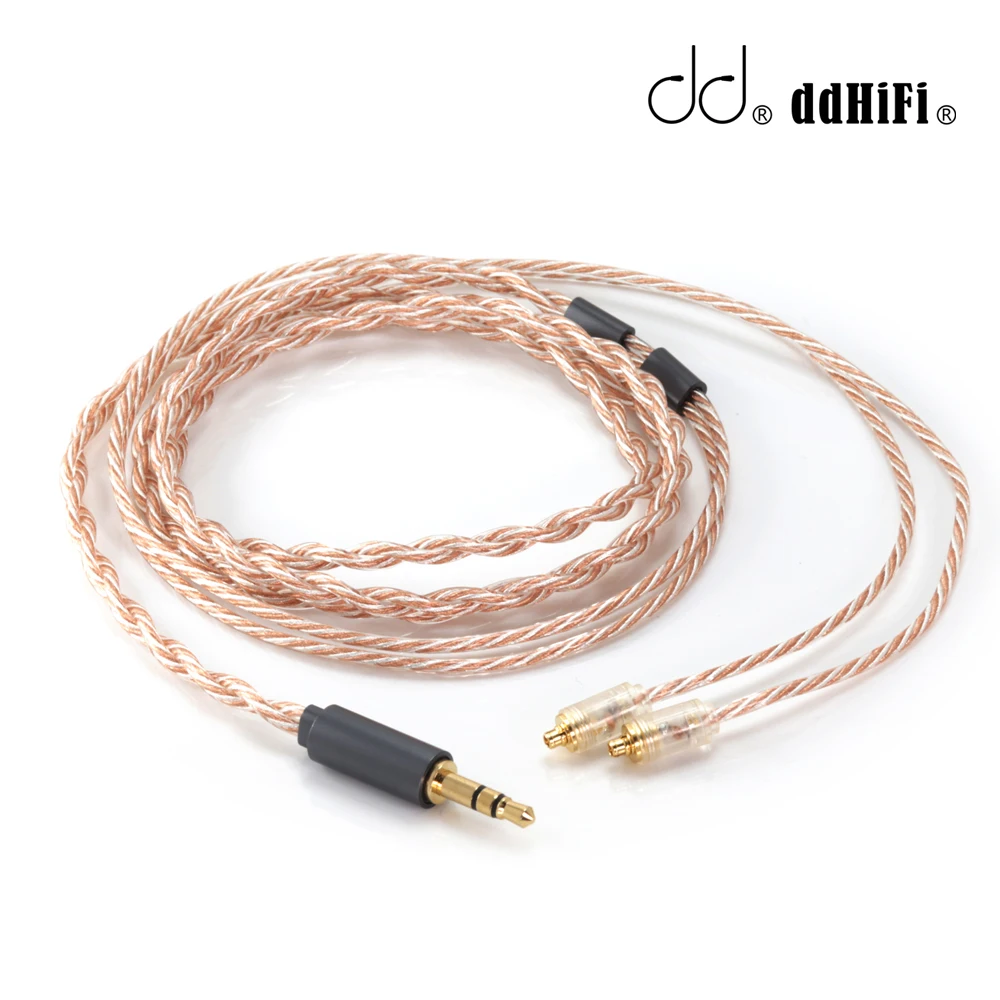 

Запасной кабель для наушников DD ddHiFi BC110A E2020B (Janus2) с посеребренным OFC высокой чистоты, штекер 3,5 мм и разъем MMCX