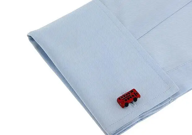 10 пар/лот творческая детская игрушка автомобиль запонки эмалью в виде