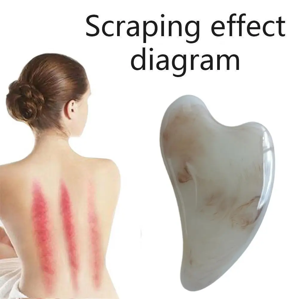 

Gua Sha Natural Jade Gua Sha Scraper Board Massage Jade Guasha Stone For Face Neck Skin Lifting Wrinkle Remover Beauty Care
