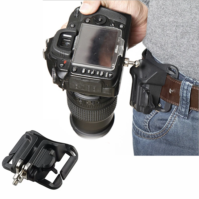 Пряжка для ремня на талию камеры зажим крепления камеру Sony Canon Nikon DSLR держатель
