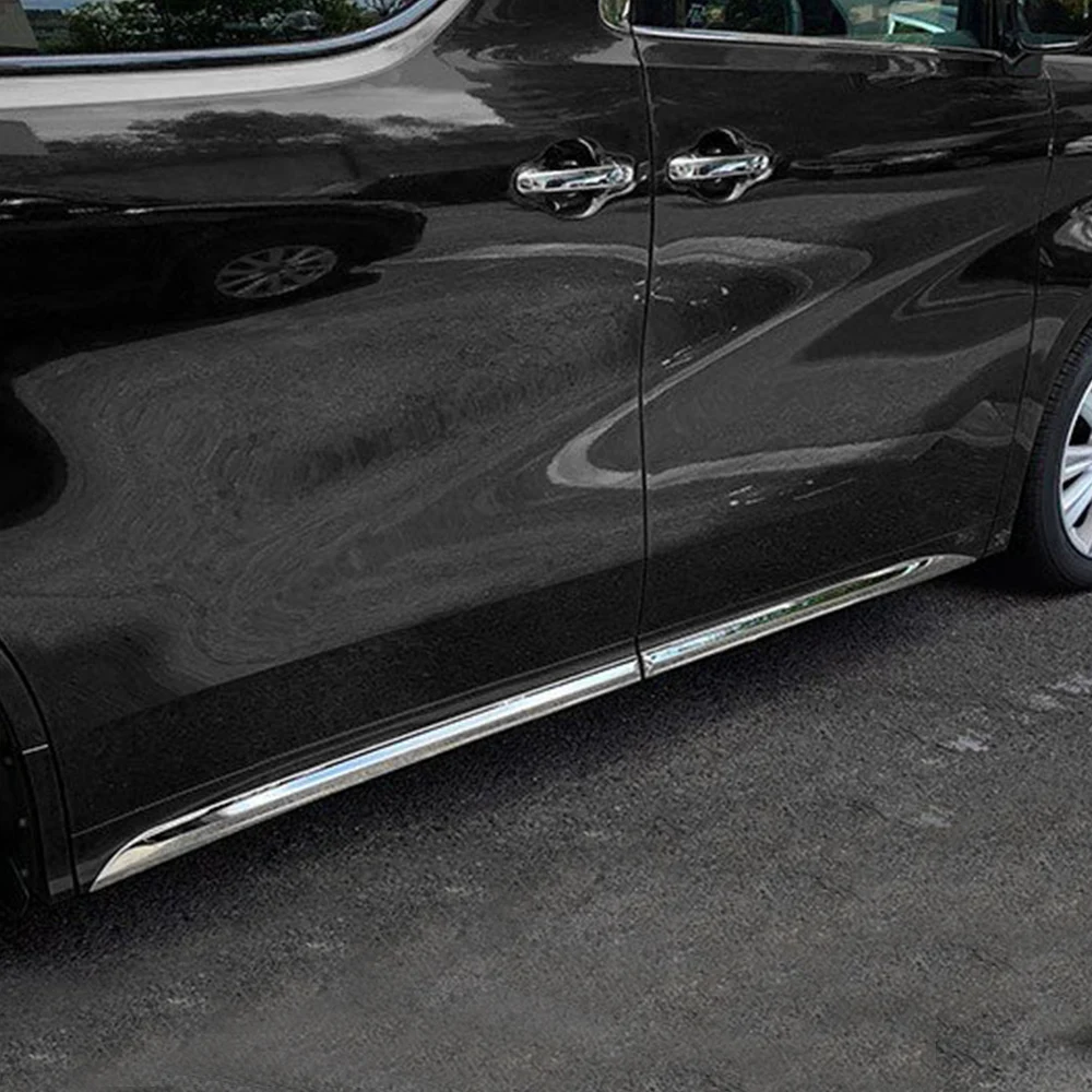 

For toyota Alphard 2015 2020 vellfire 30series car Accessories trim kit body molding Decorative bright strips