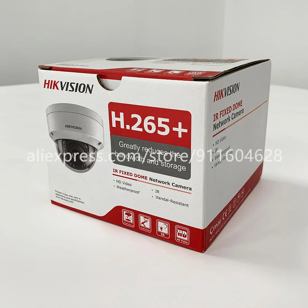 Hikvision оригинальный купольная IP камера Камера 4MP HD PoE DS 2CD1143G0E I безопасности камеры
