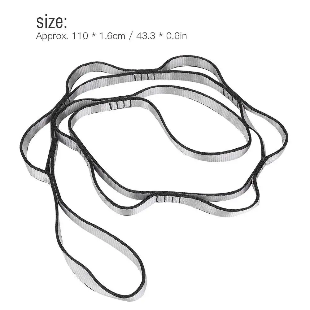 Регулируемый пояс для йоги прочный нейлоновый ремень с маргаритками подъема