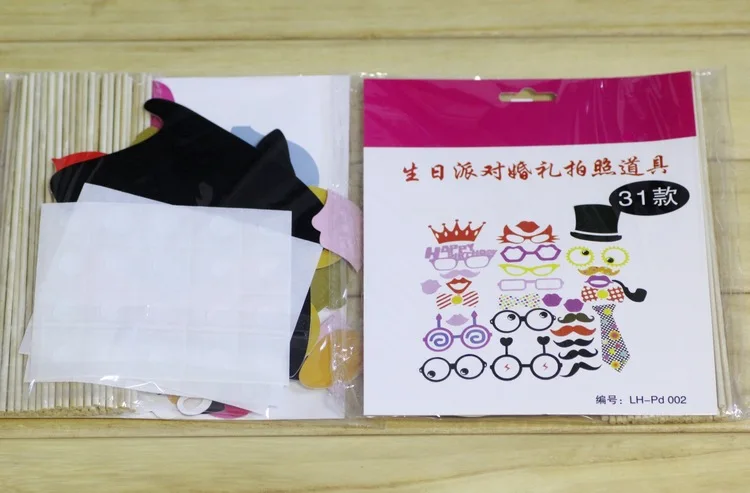 Забавное свадебное украшение реквизит для фотобудки сделай сам аксессуары очков