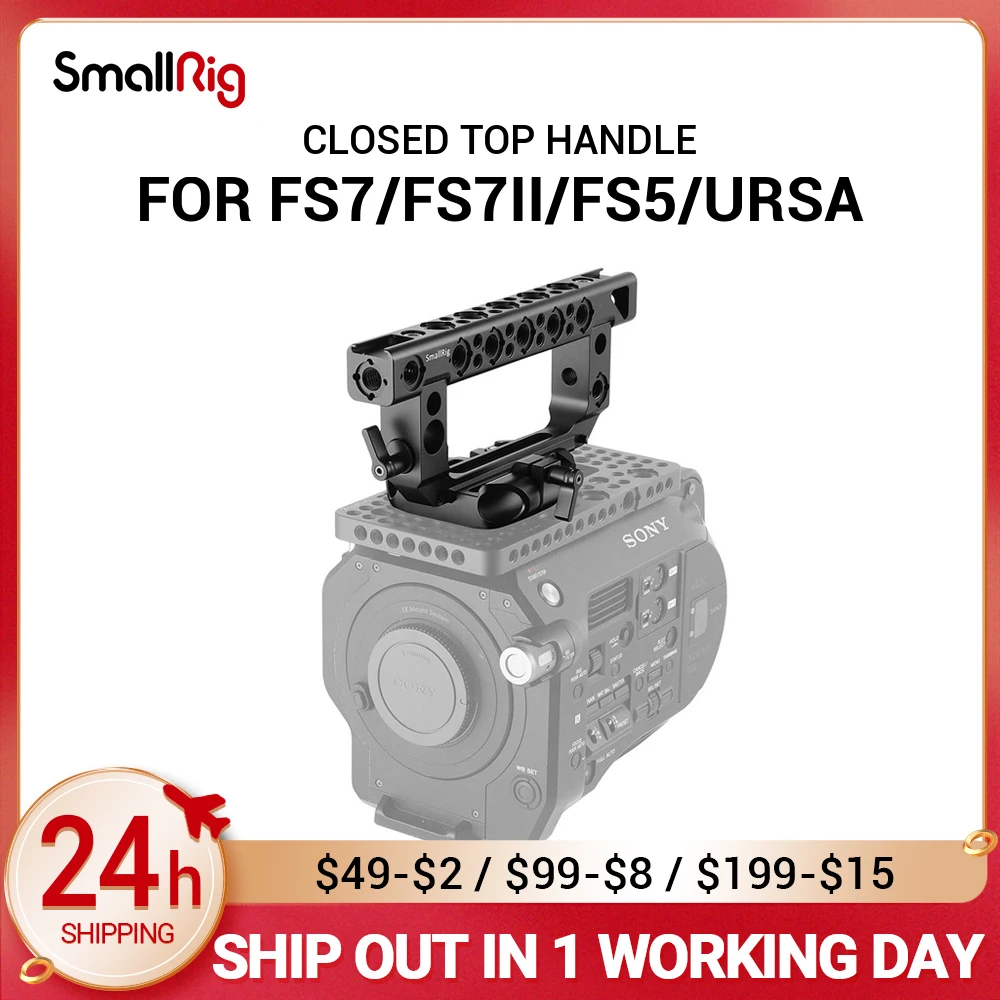 Ручка SmallRig для DSLR-камеры верхняя ручка FS7 / FS7II FS5 Ursa Mini с креплением холодного