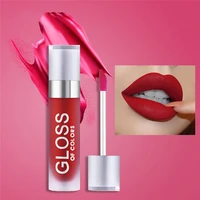 15 color lip gloss matte moisturizing lip glaze lasting water non stick cup lip makeup velvet waterproof beauty dropshopping
