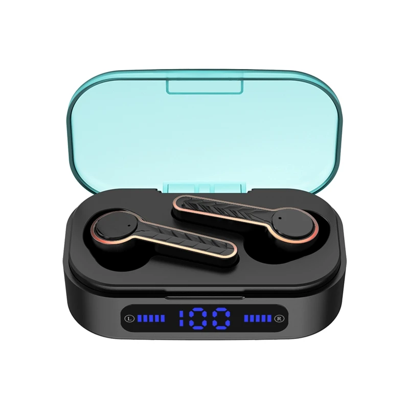 T19 TWS Bluetooth 5 0 наушники беспроводные стерео Спорт светодиодный цифровой дисплей