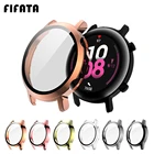 Защитное покрытие с полным покрытием + закаленное стекло для Huawei Watch GT 2 42 мм 46 мм, защитный чехол для huawei watch gt 2, аксессуары