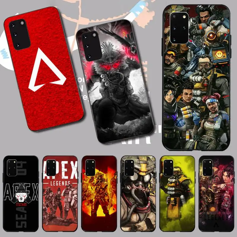 CUTEWANAN game Apex Legends Новое поступление черный чехол для сотового телефона Samsung S20 plus Ultra