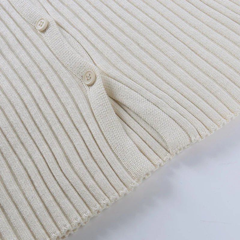 

Fashion Women Sweaters New Autumn Long-sleeved Outwear Sexy Fur Collar Knitted Short Outwears Women Clothes Streetwear Tops