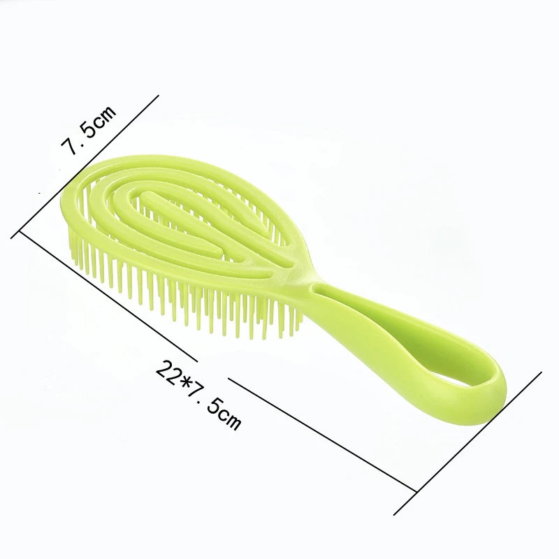 

Hair Comb Scalp Massage Hair Brush Wet Curly Detangle Comb Detangling Hairbrush Women Salon Hairdressing Styling Tools