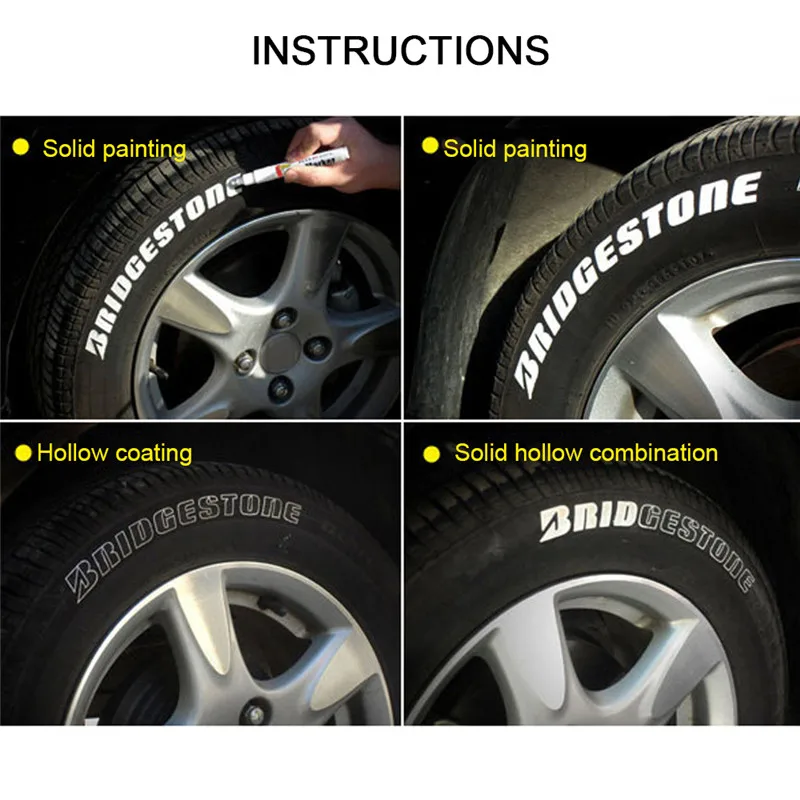 Новинка 2020 ручка для рисования сделай сам холодный белый большой объем буква