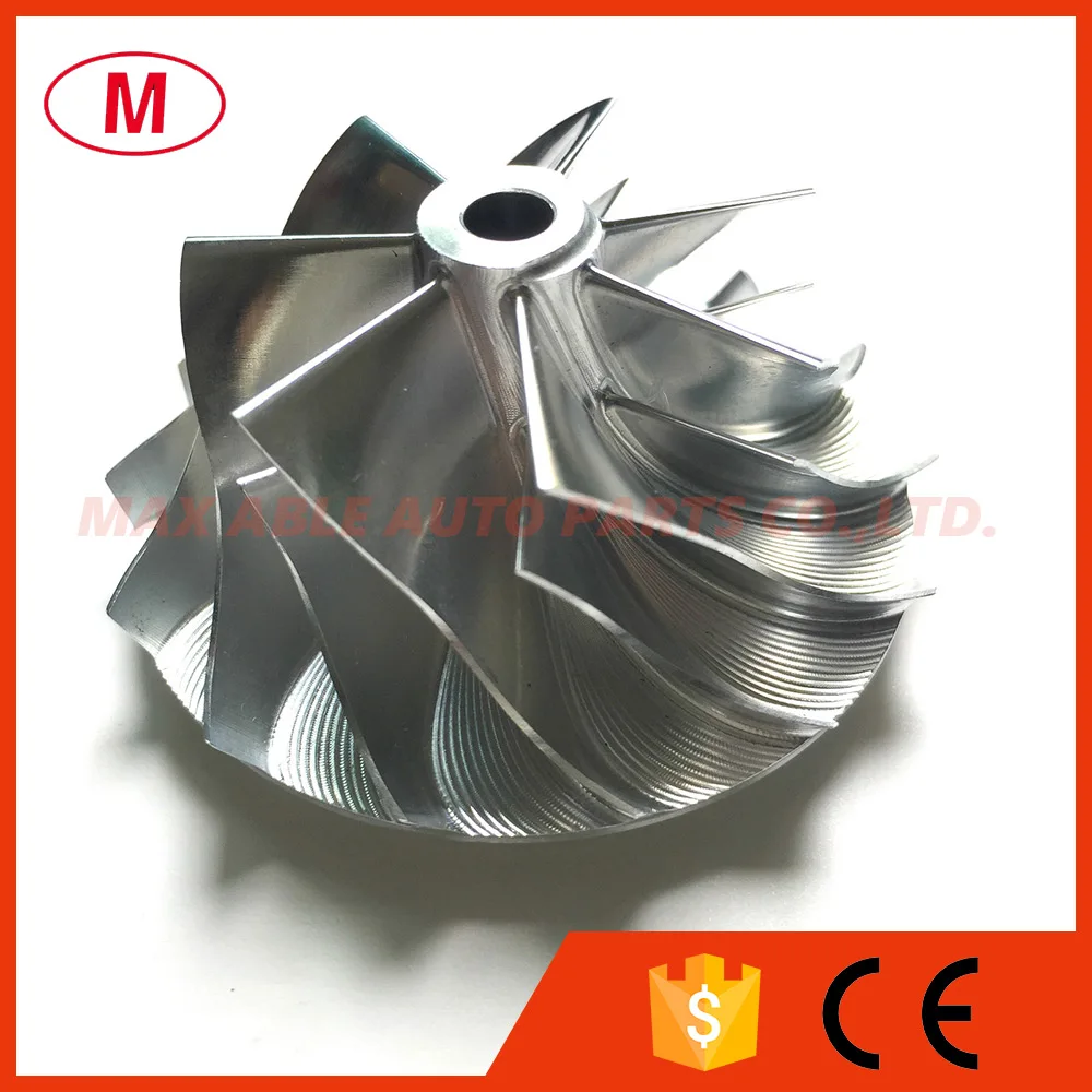 GT15-25 784363-0002B/735475-0002 38 58/52 00 мм 7 + лезвий высокопроизводительный турбо-алюминий