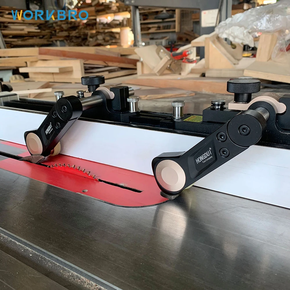 

Aluminum Alloy Rail Handle Table Saw Push Block Easy Feeder for Table Saw Planer Bandsaw Push Ruler Lathe Woodworking DIY Tool