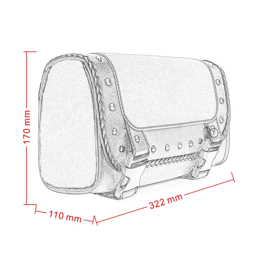 Мотоциклетная седельная сумка pu кожаная для багажа седельные сумки Harley Sportster Pannier