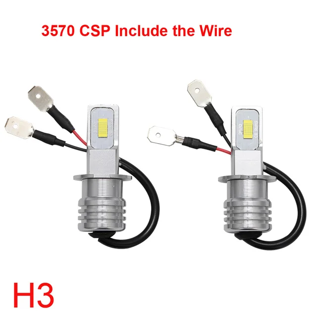 2Pcs Mini Car H4 LED H7 880 881 Car Headlight Bulbs H9 H8 H11 Lamp H7 12V 24V 9005 HB3 9006 HB4 Auto Headlamps Fog lights Kit 5