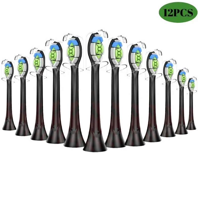 

44pack HX6064 DiamondClean Replacement Toothbrush Heads for Sonicare HX6013 HX6930 HX6730 HX6530 9023 9342 Sonicare R710