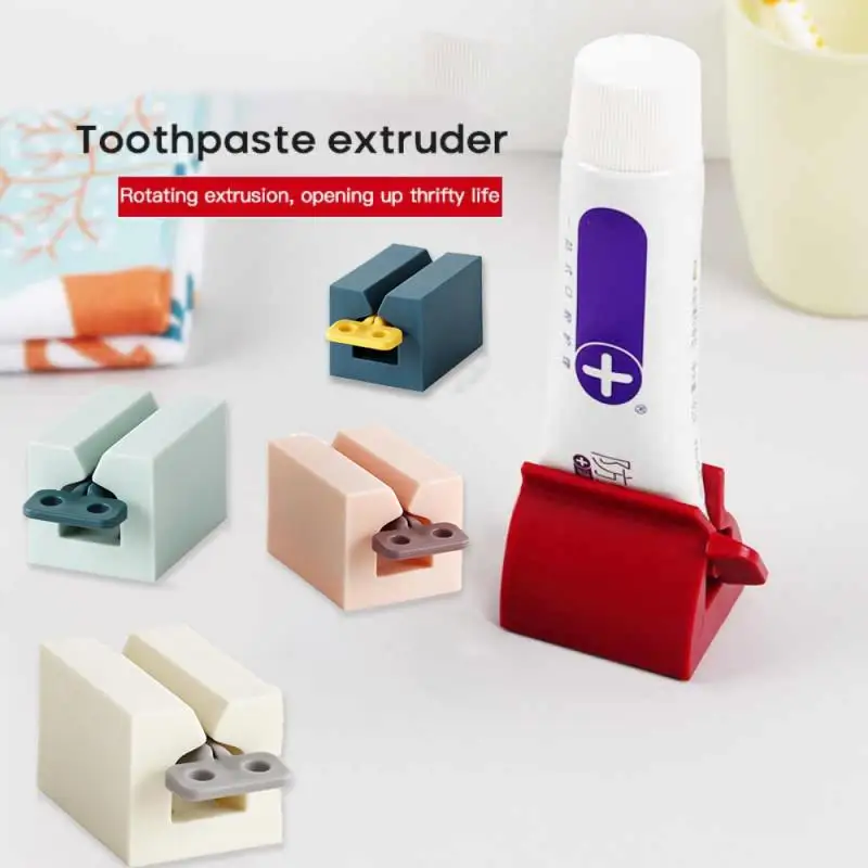 

Bathroom Accessories Toothpaste Dispenser Multi-functional Tooth Paste Tube Squeezer Rolling Holder Banheiro Tandpasta Knijper