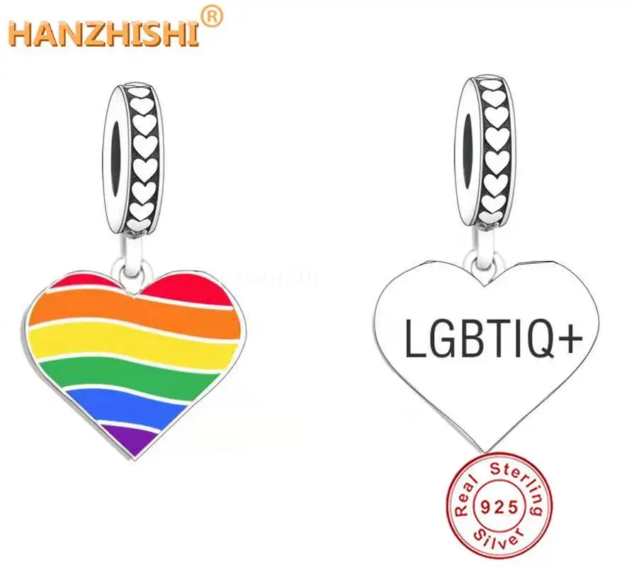 Бусины-подвески для браслета и ожерелья из серебра 925 пробы | Украшения