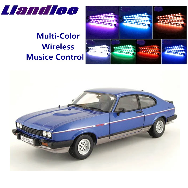 

LiandLee Car Glow Interior Floor Decorative Seats Accent Ambient Neon light For For Pontiac Firebird MK3 1982~1993