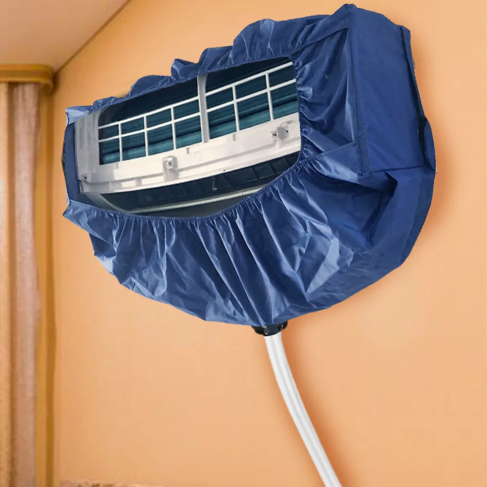 

5PCS Air Conditioner Cover Wash Wall Mounted Air Conditioner Cleaning Dust Protection Clean Cover For Air Conditioner Below 2P