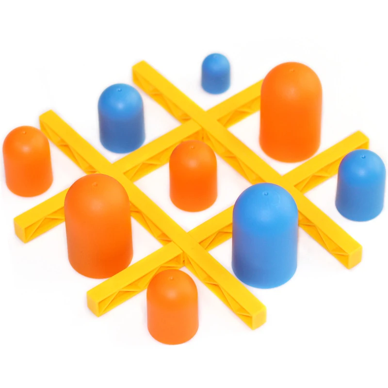 Мультяшные игрушки для обучения мышлению Tic-Tac-Toe Детские комнатные интерактивные