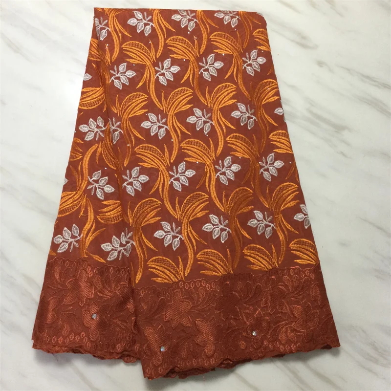 

Hot Sale African Pure Cotton Lace Fabric 2021 High Quality Embroidery Swiss Voile Lace In Switzerlan French Lace Material Sewing