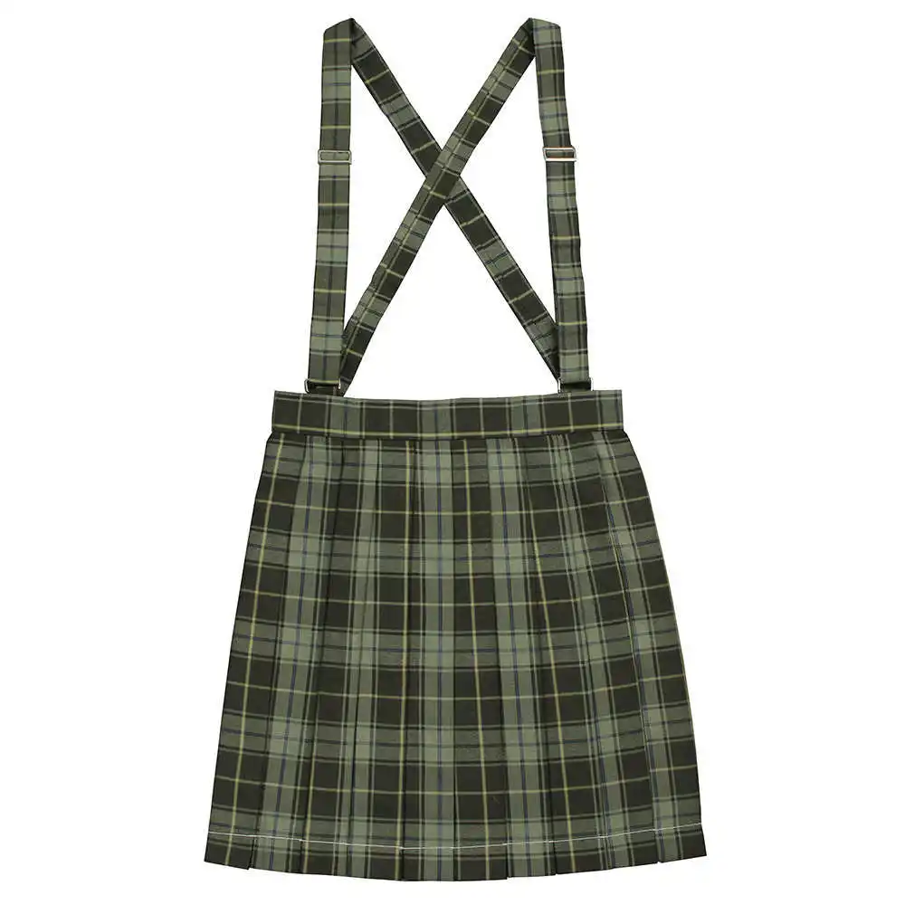 

School Girl Short Skirt Uniform 2021 Plaid Skirt Jk Skirts A-line High Waist White Black Elegant Student Outfit Clothes