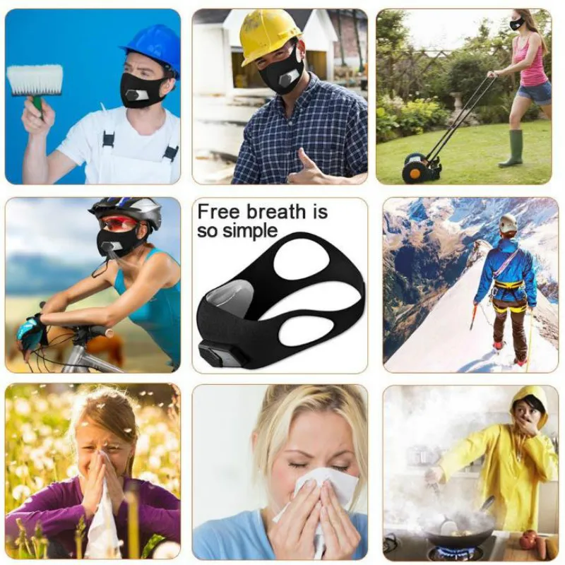 Маска для лица электрическая из пены PM2.5 1 комплект | Безопасность и защита