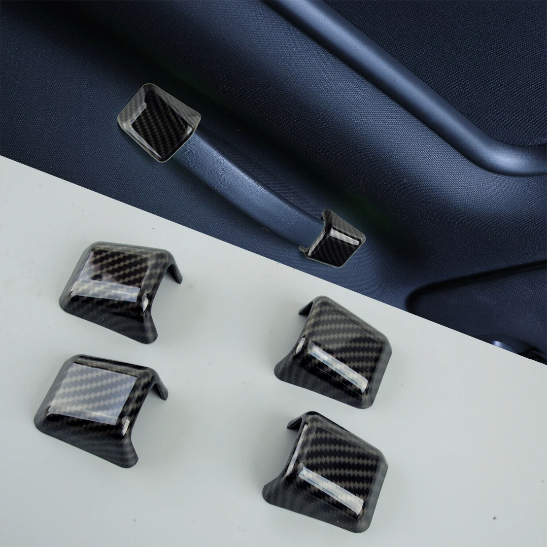 

1 комплект, декоративная крышка из углеродного волокна для захвата крыши и ручки, подходит для Dodge Challenger 2010, 2011, 2012, 2013, 2014, 2015, 2016-2021