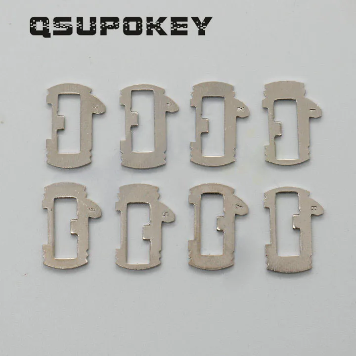 

QSUPOKEY New 200pcs/lot Lock Reed Lock Plate For Renault Inside Milling Locking Plate Auto Lock Repair Accessories Kits