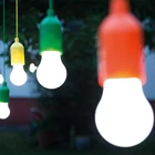 448D 7 шт. портативная Светодиодная лампа на шнусветодиодный, работающая от батарейки, Подвесная лампа на шнуре