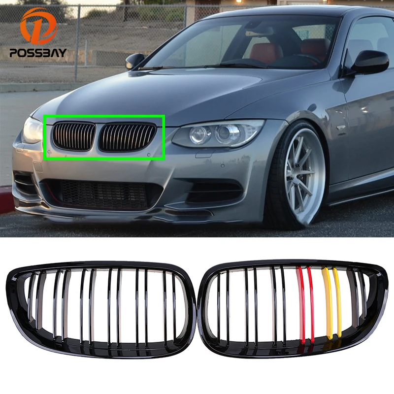 

2 шт., декоративные решетки для автомобиля BMW 3-Series E90 E92 E93 M3 2006-2013