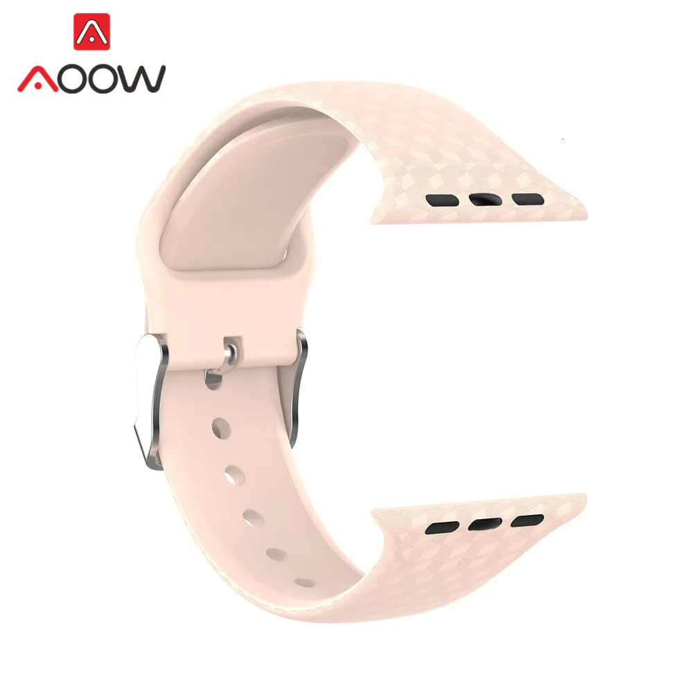 Цветной силиконовый ремешок для часов iWatch Apple Watch 1 2 3 4 40 мм 44 мм 38 мм 42 мм для мужчин и женщин спортивный ремешок для мужчин