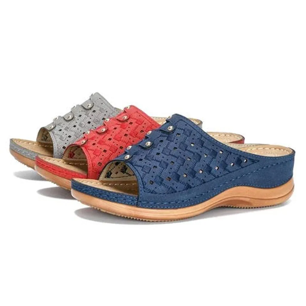 

Women PU Leather Shoes Comfy Platform Flat Sole Ladies Casual Soft Big Toe Foot Correction Sandals Orthopedic Bunion Corrector