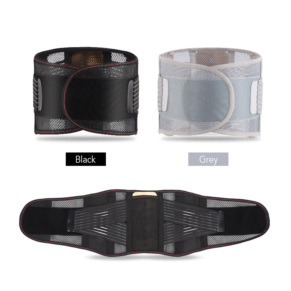 Регулируемый Поясничный Бандаж облегчение боли Пояс Поддержка Талии Корректор