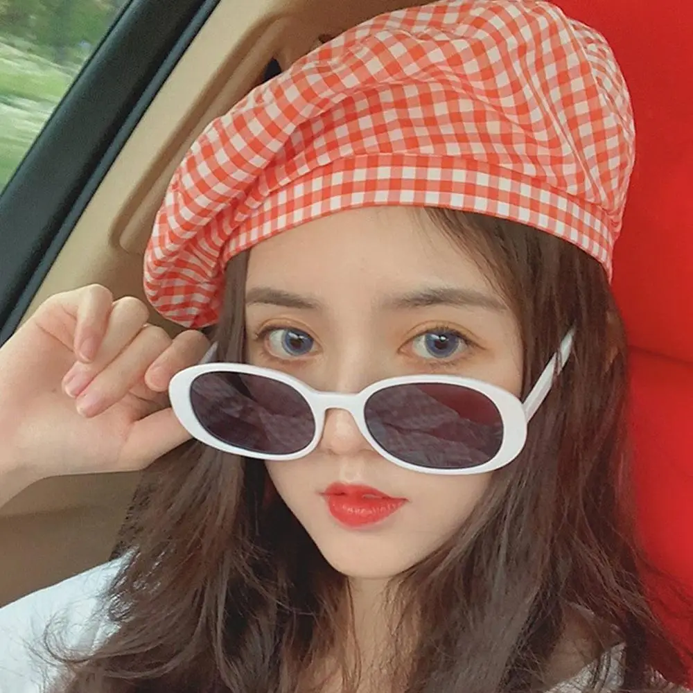 

Women Retro Oval Sunglasses Korean Personalized Driver Sunglasses