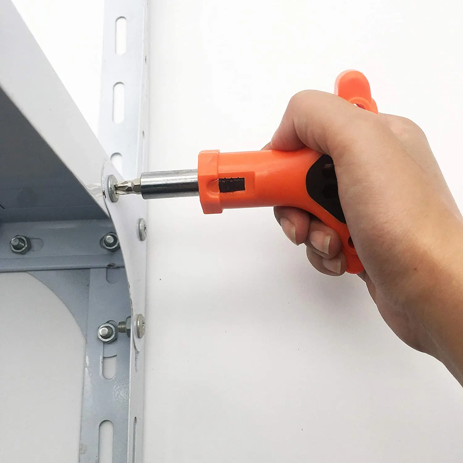 

Ratchet Magnetic Screwdriver Bit Set, 22PCS Rotatable Multi-Bit Screw Drivers, with Flexible Shaft Set,S2 Bit Set Sleeve