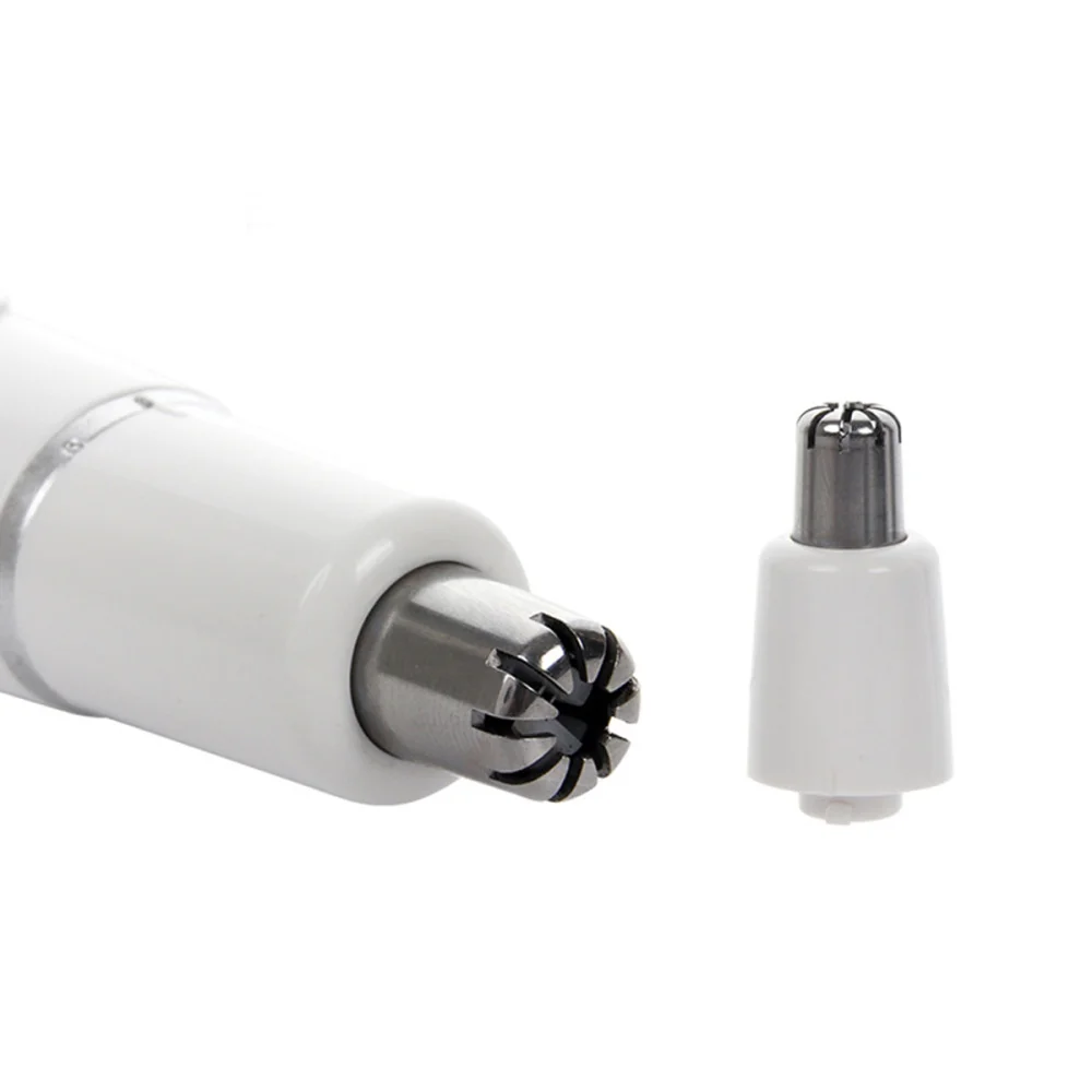 

Nose Hair Trimmer for Men 2 in 1 Facial Hair Ear Trimmer (White)