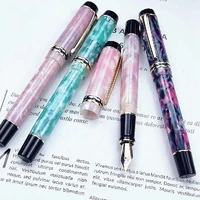 kaigelu 316 acrylic celluloid fountain pen iridium effm nib school office supply writing pen gift