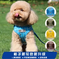 new pet harness reflective breathable cat strap vest dog hand holding rope pet supplies wholesale dog leash and collar set