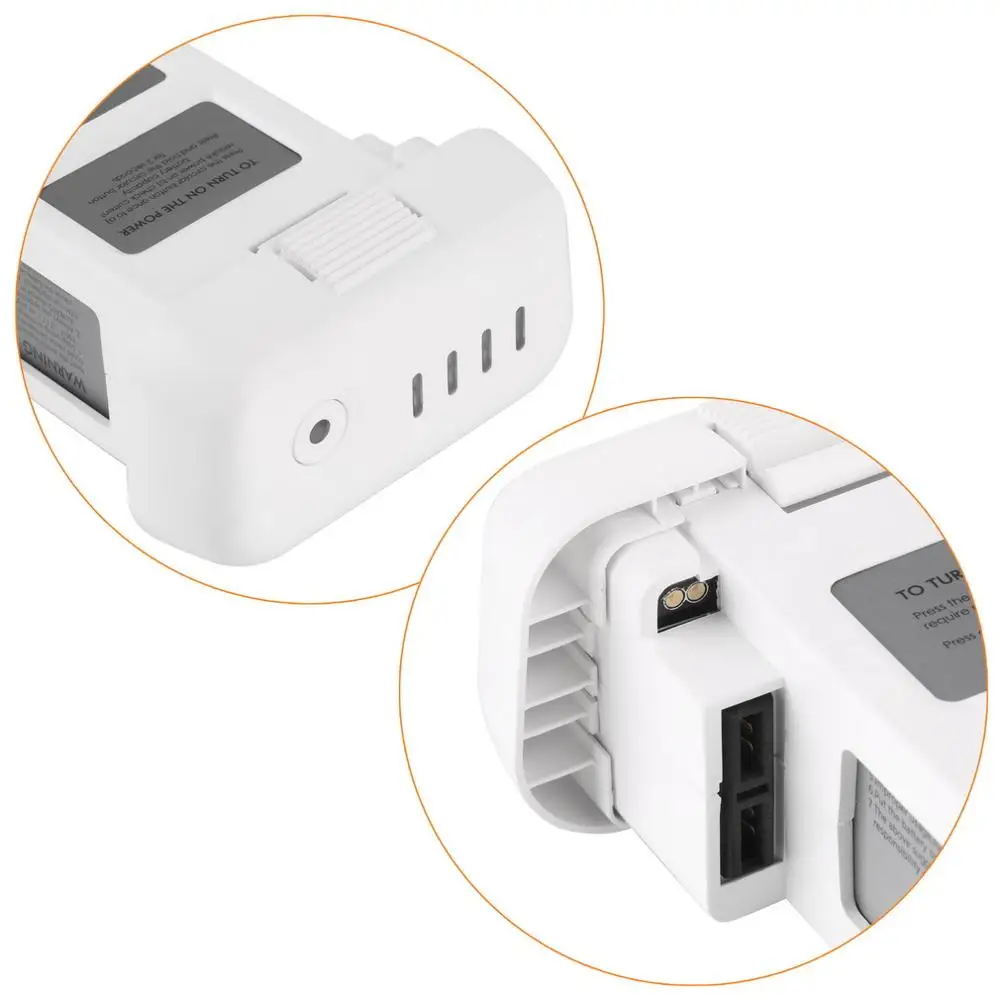 6000mA Подлинная DJI Phantom 2 интеллектуальная Полетная батарея 15 V LiPo 4S 856678P
