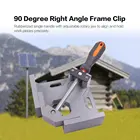 Угловые зажимы под углом 90 градусов, держатель для фоторамки, под дерево, под прямым углом, из алюминия, с одной ручкой, регулируемый