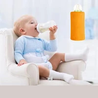 portable travel usb baby bottle milk warmer infant feeding bottle heated bag milk thermostat heater