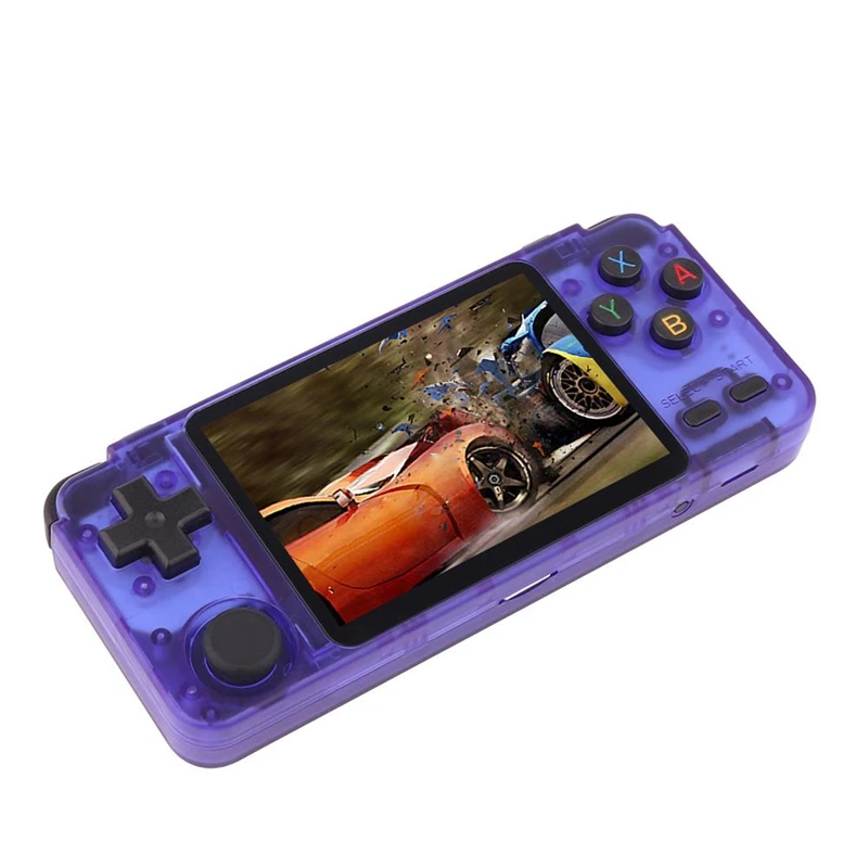 

Rk2020 3.5Inch Retro Handheld Game Console IPS Sn Portable Game Console PS1 N64 Games Video Game Player