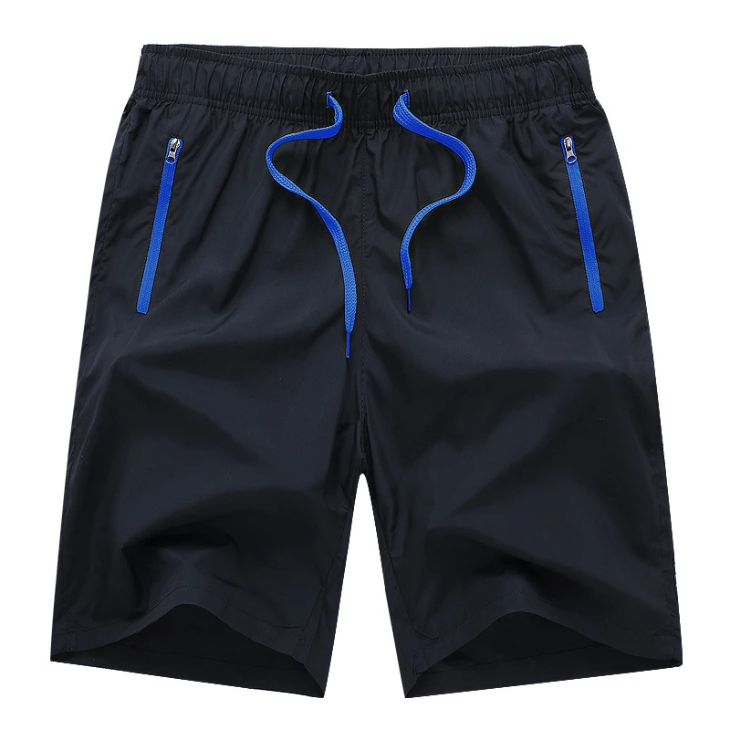 Шорты мужские пляжные быстросохнущие однотонные облегающие Короткие штаны для