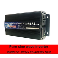 1000w inverter 12v 110v 220v pure sine wave length dc12v 24v ac 110v 220v 50hz power converter household solar inverter