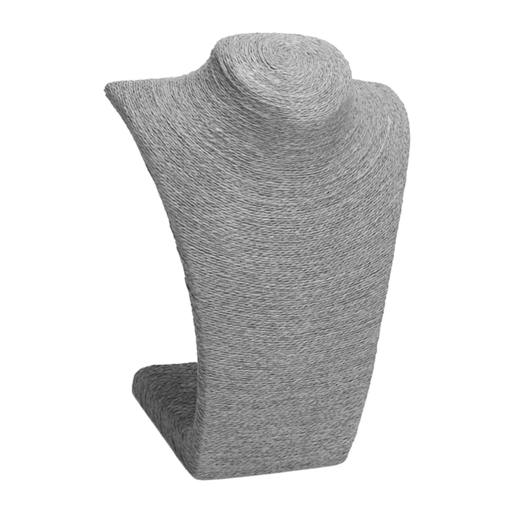 Манекен для демонстрации ювелирных изделий колье с подвеской портативный